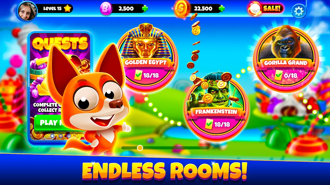 Xtreme Bingo! Slots Bingo Game  [МОД Много монет] Screenshot 5