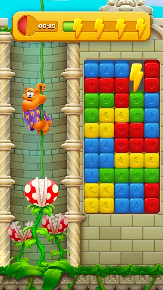 Toon Blast (Тун Бласт)  [МОД Бесконечные деньги] Screenshot 1