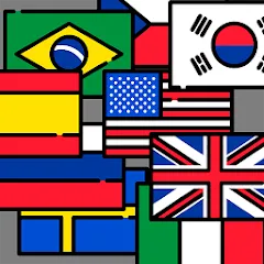 Скачать взломанную Flags of the World + Emblems:  [МОД Menu] - полная версия apk на Андроид