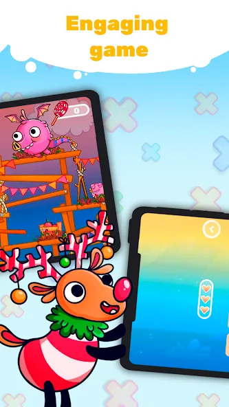 Multiplication Games For Kids.  [МОД Бесконечные монеты] Screenshot 2