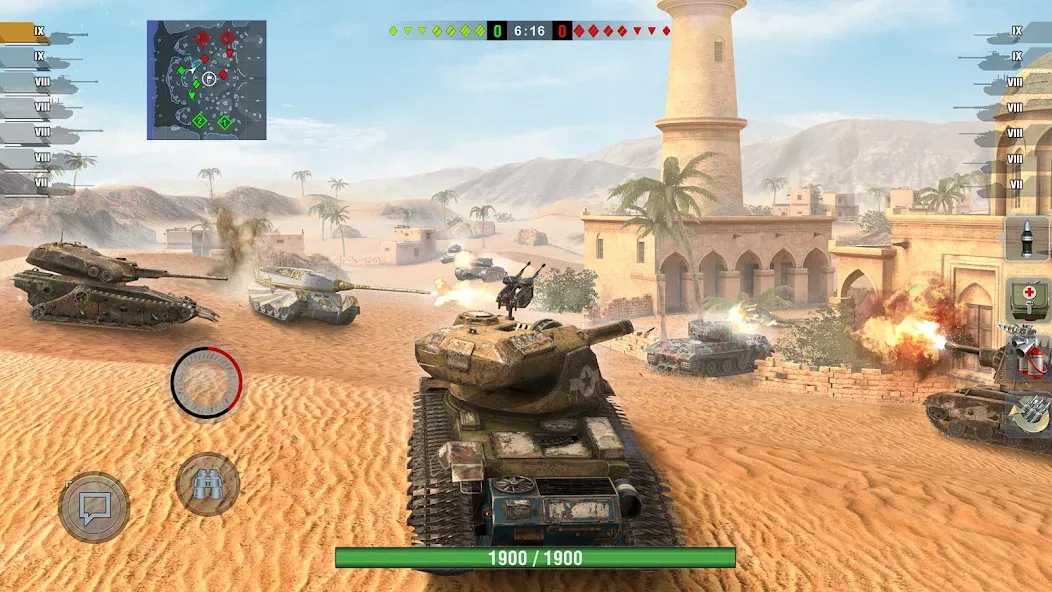 World of Tanks Blitz (Ворлд оф Танкс Блиц ПВП)  [МОД Unlocked] Screenshot 3