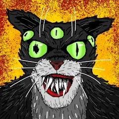 Скачать взлом Cat Fred Evil Pet. Horror game  [МОД Unlocked] - полная версия apk на Андроид