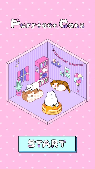 Purrfect Cats (Парфект кэтс)  [МОД Много денег] Screenshot 1