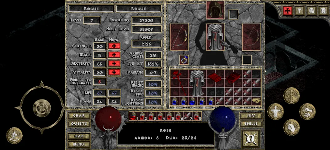 DevilutionX - Diablo 1 port (ДевилутионЭкс)  [МОД Menu] Screenshot 3