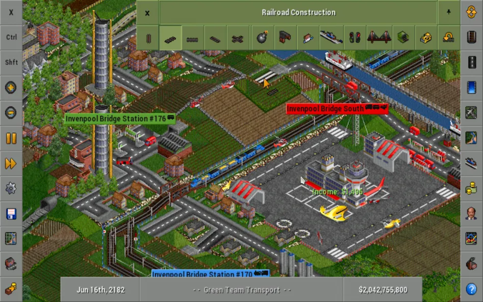 OpenTTD (Открой ТТД)  [МОД Меню] Screenshot 1