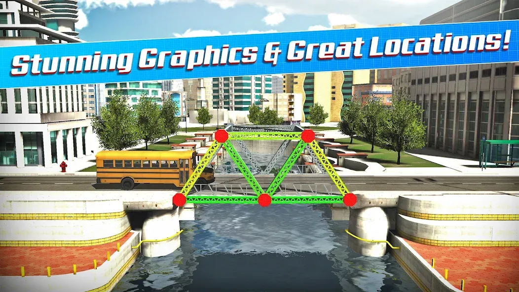 Bridge Construction Simulator (Бридж Конструкшн Симулятор)  [МОД Бесконечные деньги] Screenshot 2