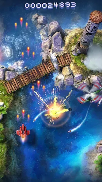 Sky Force 2014 (кай Форс 2014)  [МОД Все открыто] Screenshot 1