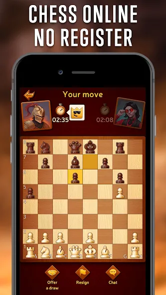 Chess Online - Clash of Kings  [МОД Unlocked] Screenshot 2