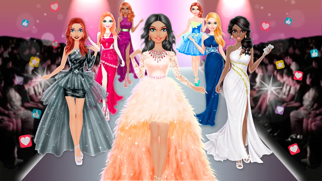 Makeup games makeover dress up  [МОД Бесконечные деньги] Screenshot 2