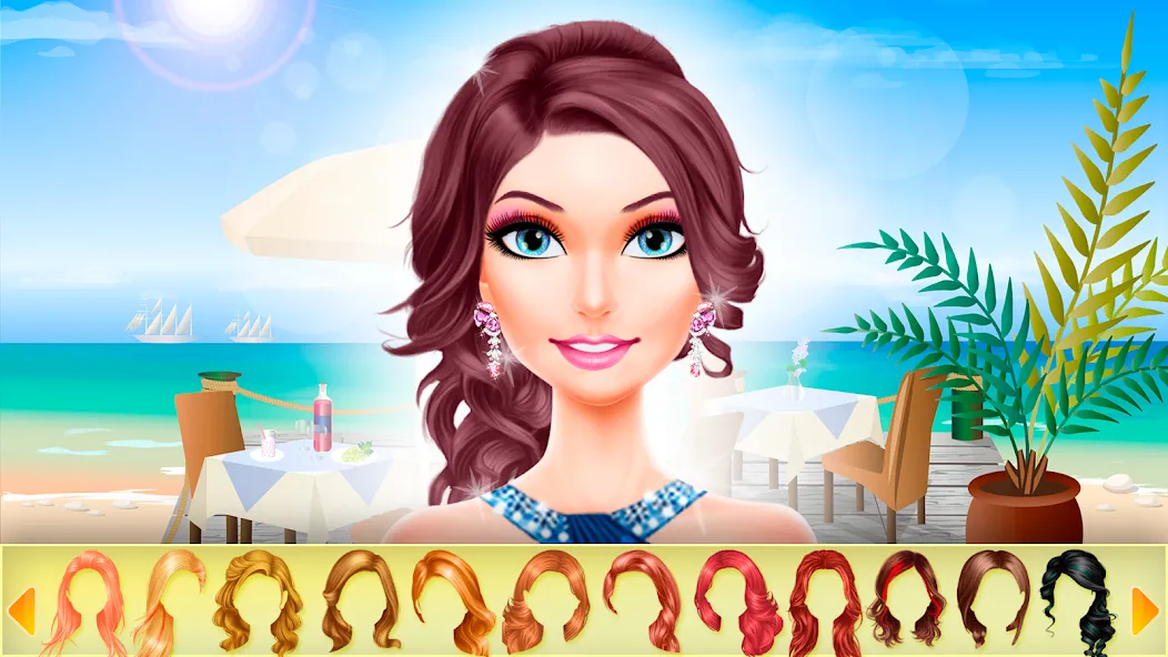 Makeup games makeover dress up  [МОД Бесконечные деньги] Screenshot 4