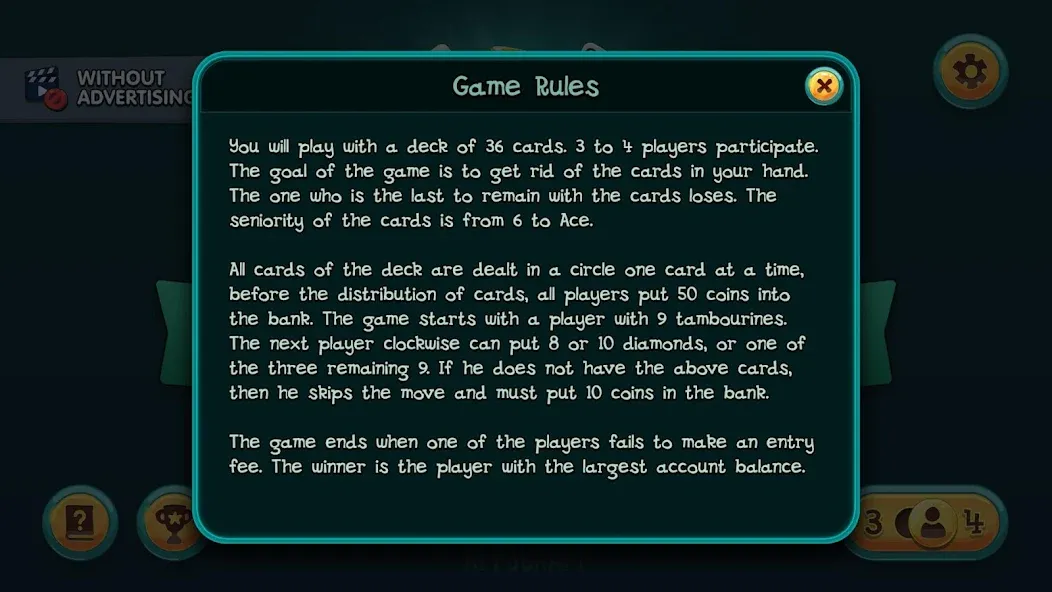 Nine Card Game online offline  [МОД Много денег] Screenshot 3