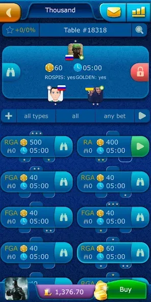 Thousand LiveGames online  [МОД Menu] Screenshot 3