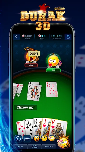 Durak Online 3D  [МОД Mega Pack] Screenshot 1