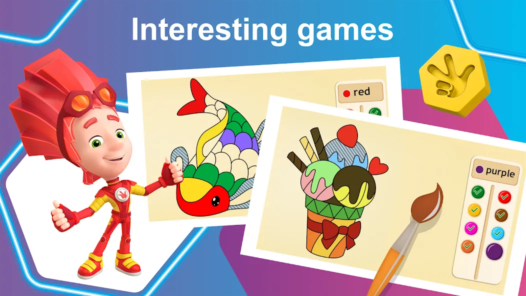 English for Kids Learning game  [МОД Бесконечные монеты] Screenshot 3