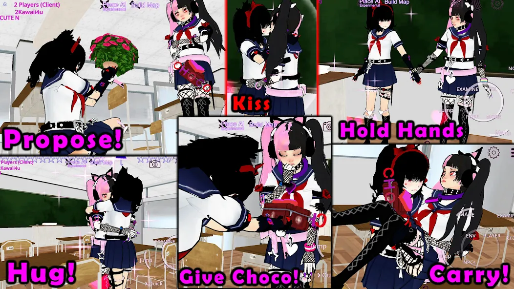 SchoolGirl AI 3D Anime Sandbox (Школьница  3D аниме песочница)  [МОД Mega Pack] Screenshot 3