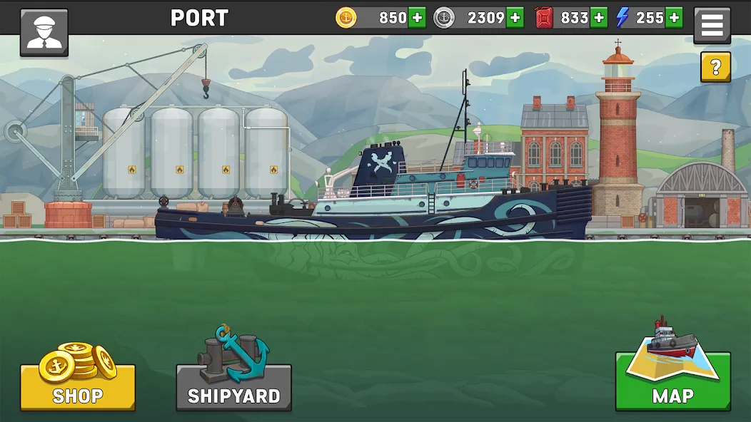 Ship Simulator: Boat Game (Шип Симулятор)  [МОД Бесконечные деньги] Screenshot 1