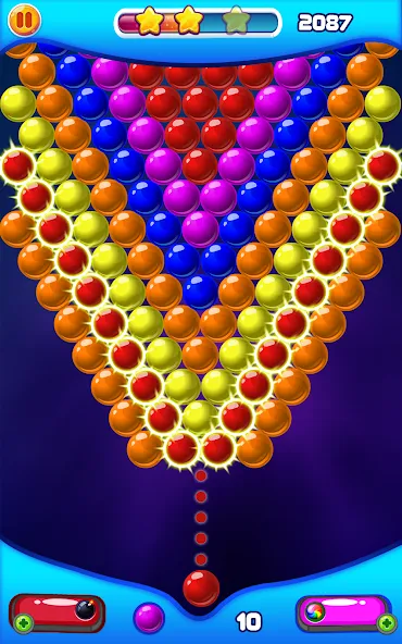 Bubble Shooter 2 (Бабл Шутер 2)  [МОД Все открыто] Screenshot 3