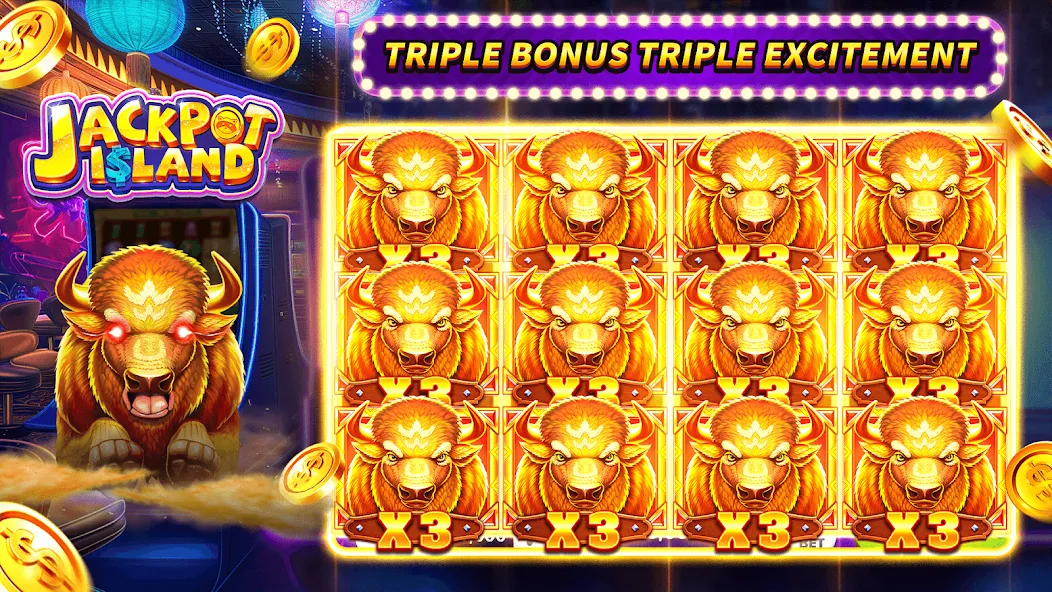 Jackpot Island - Slots Machine (Джекпот Айленд)  [МОД Unlimited Money] Screenshot 5