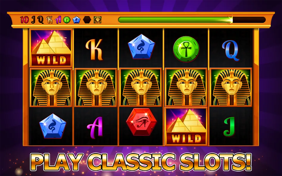 Slots - casino slot machines  [МОД Много монет] Screenshot 2