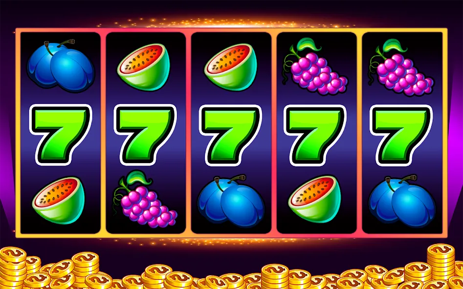 Slots - casino slot machines  [МОД Много монет] Screenshot 4