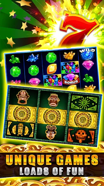 Golden Slots: Casino games (Голден Слотс)  [МОД Menu] Screenshot 1