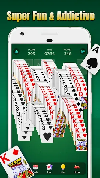 Solitaire - Classic Card Games  [МОД Menu] Screenshot 2