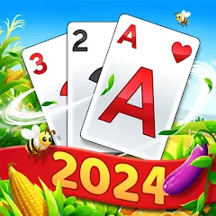 Скачать взлом Solitaire Tripeaks - Farm Trip (Фарм Джорни)  [МОД Mega Pack] - полная версия apk на Андроид