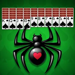 Взлом Spider Solitaire - Card Games  [МОД Unlocked] - последняя версия apk на Андроид