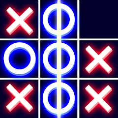 Скачать взломанную Tic Tac Toe 2 Player: XOXO  [МОД Все открыто] - полная версия apk на Андроид