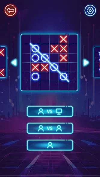 OX Game - XOXO · Tic Tac Toe  [МОД Unlimited Money] Screenshot 2