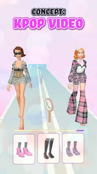 Fashion Battle - Dress up game (Фэшнбатл)  [МОД Меню] Screenshot 1