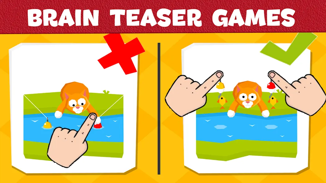 Brain Games: Puzzle for adults  [МОД Меню] Screenshot 3