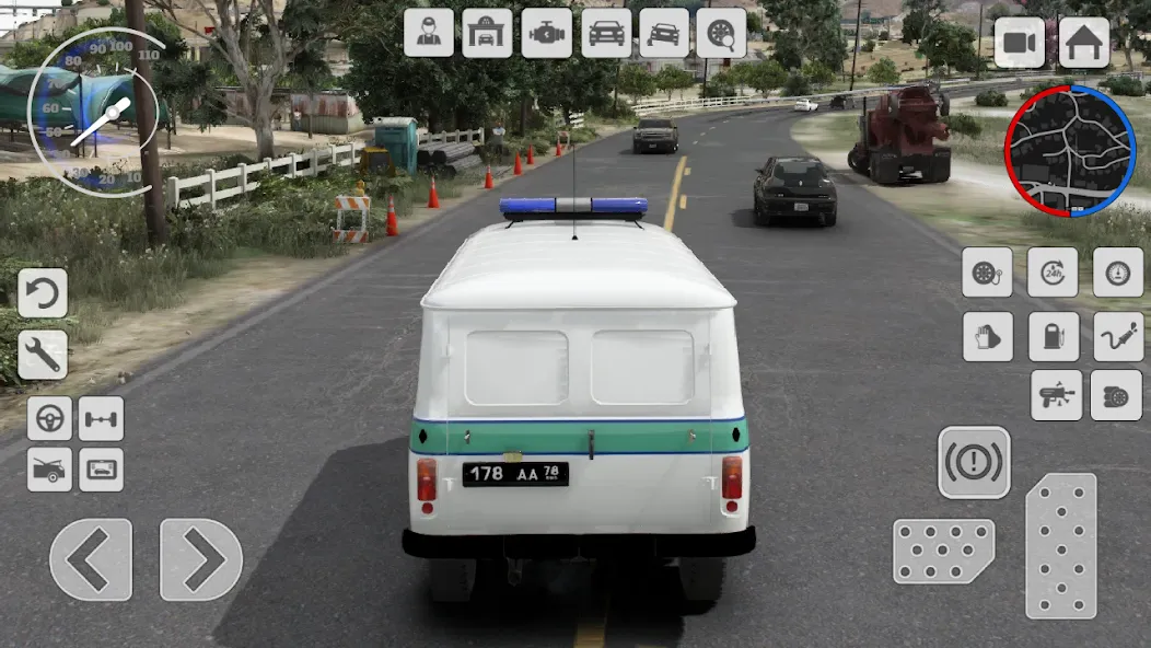 UAZ Loaf: Special vehicle 4x4  [МОД Unlimited Money] Screenshot 2