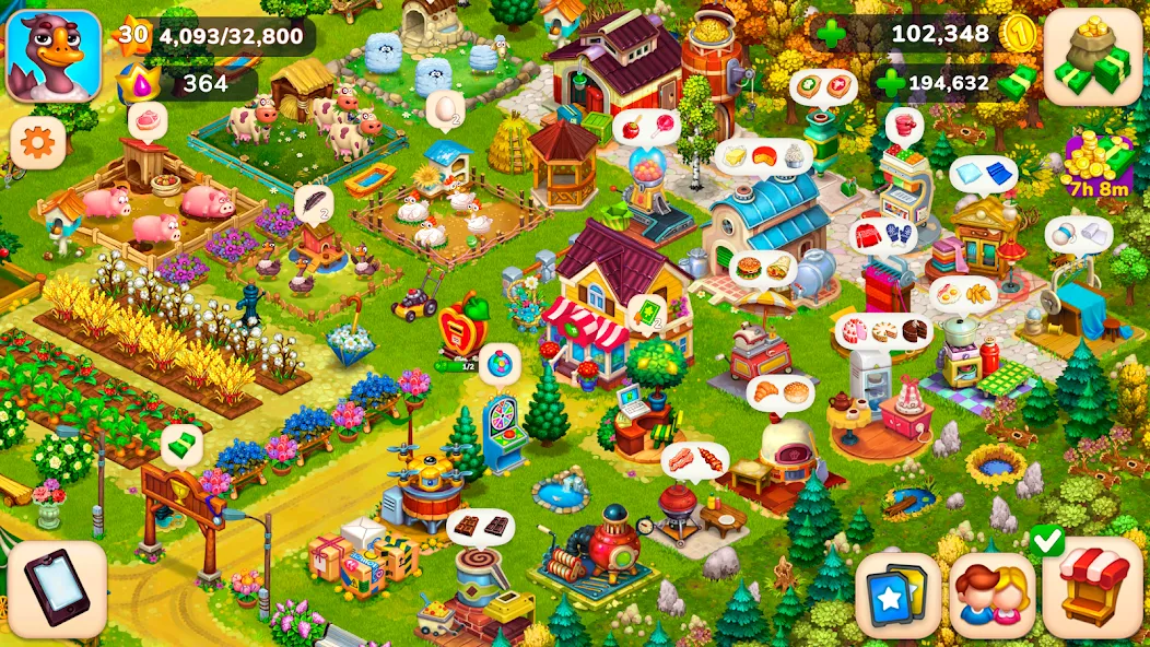 Farmington – Farm game (Фармингтон)  [МОД Меню] Screenshot 1