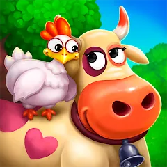 Скачать взломанную Farmington – Farm game (Фармингтон)  [МОД Меню] - стабильная версия apk на Андроид