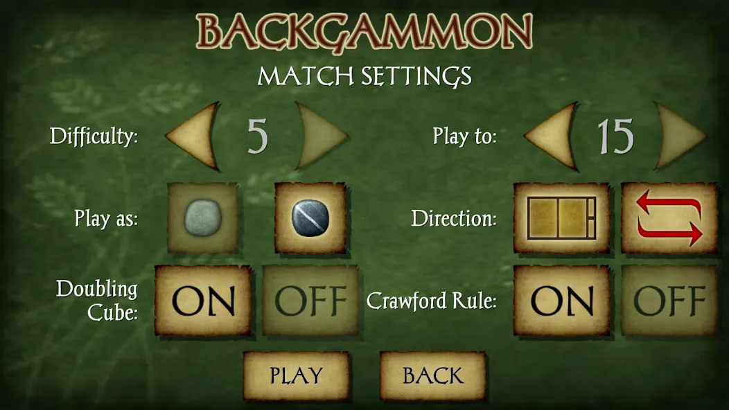 Backgammon (Бэкгаммон)  [МОД Много денег] Screenshot 3