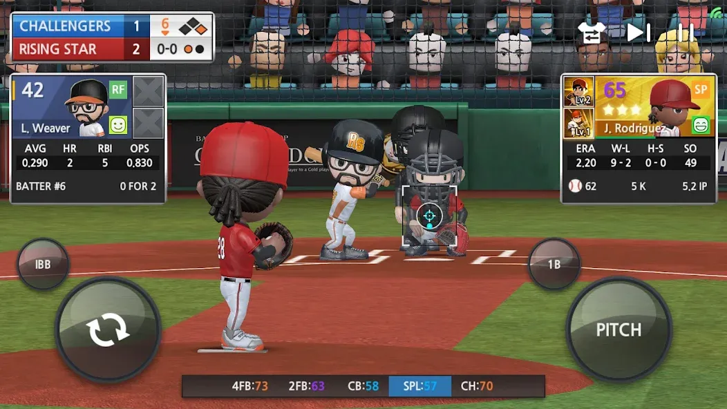 BASEBALL 9 (БЕЙСБОЛ 9)  [МОД Unlocked] Screenshot 2