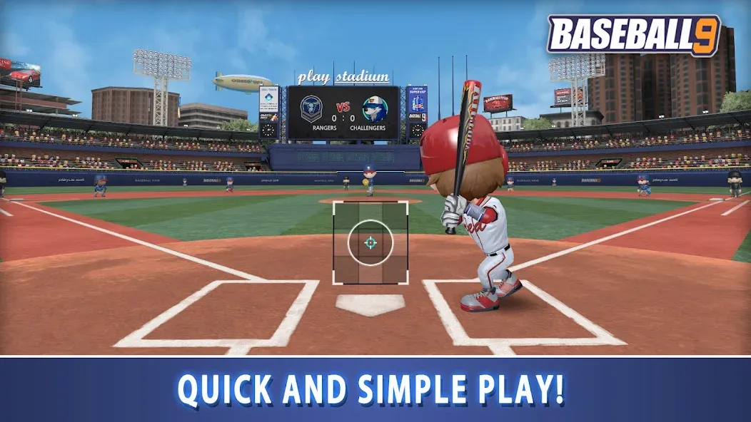 BASEBALL 9 (БЕЙСБОЛ 9)  [МОД Unlocked] Screenshot 3