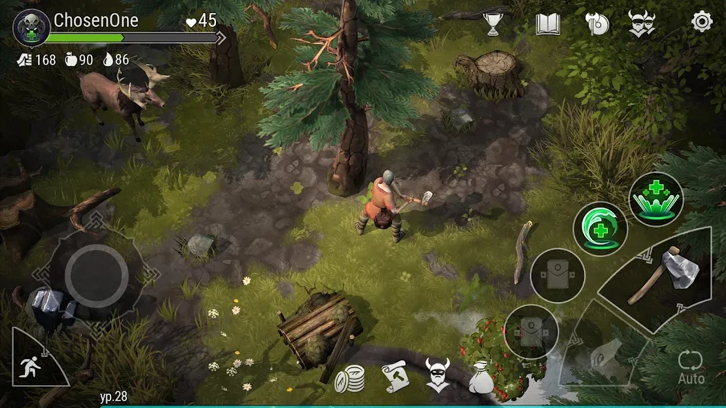 Frostborn: Action RPG (Фростборн)  [МОД Все открыто] Screenshot 1