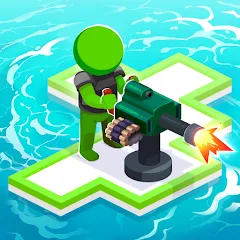 Скачать взлом War of Rafts: Crazy Sea Battle (Война плотов)  [МОД Unlocked] - полная версия apk на Андроид