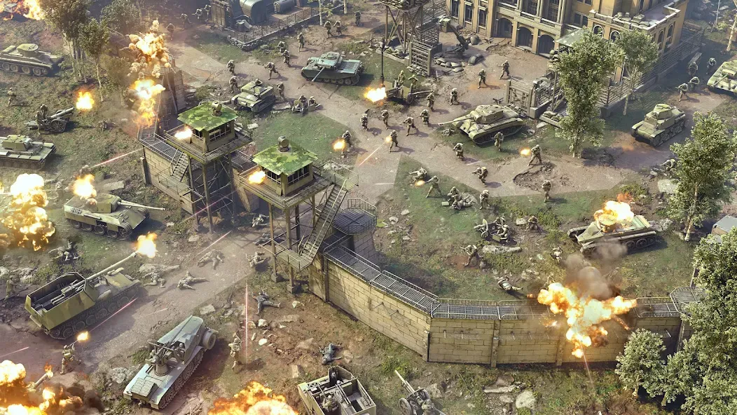 Heroes of Wars: WW2 Battles (2 (Хероэс оф Варс)  [МОД Все открыто] Screenshot 1